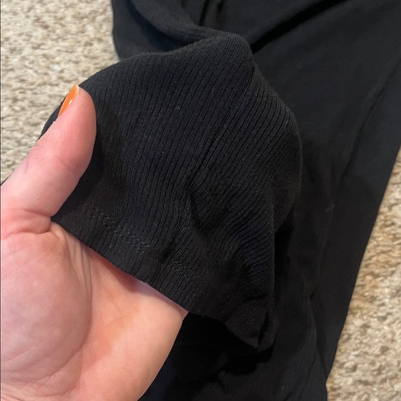 Long Sleeve Black Turtleneck Top - Picture 3 of 3